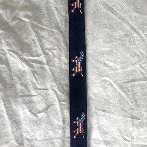 Mens Smathers and Branson needlepoint belt Size 34